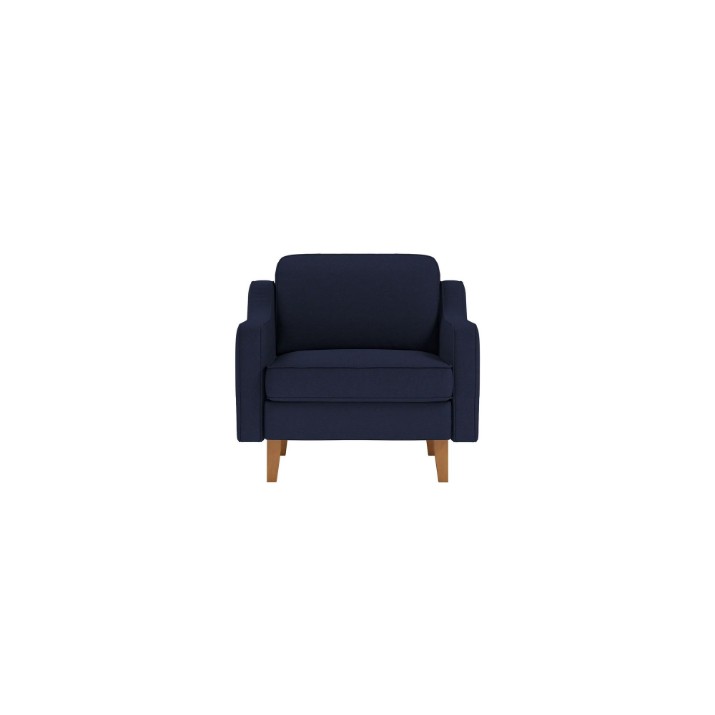 Кресло Atelier Del Sofa Robin 1 Night Blue Walnut