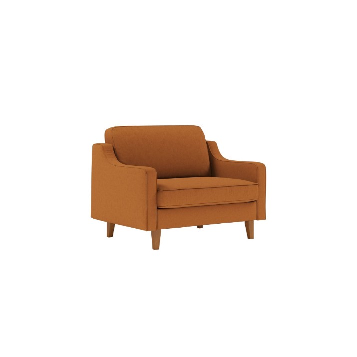 Кресло Atelier Del Sofa Robin Loveseat Caramel Walnut