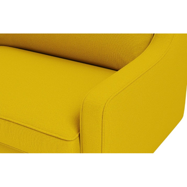 Fotoliu Atelier Del Sofa Robin Loveseat Sunflower Walnut