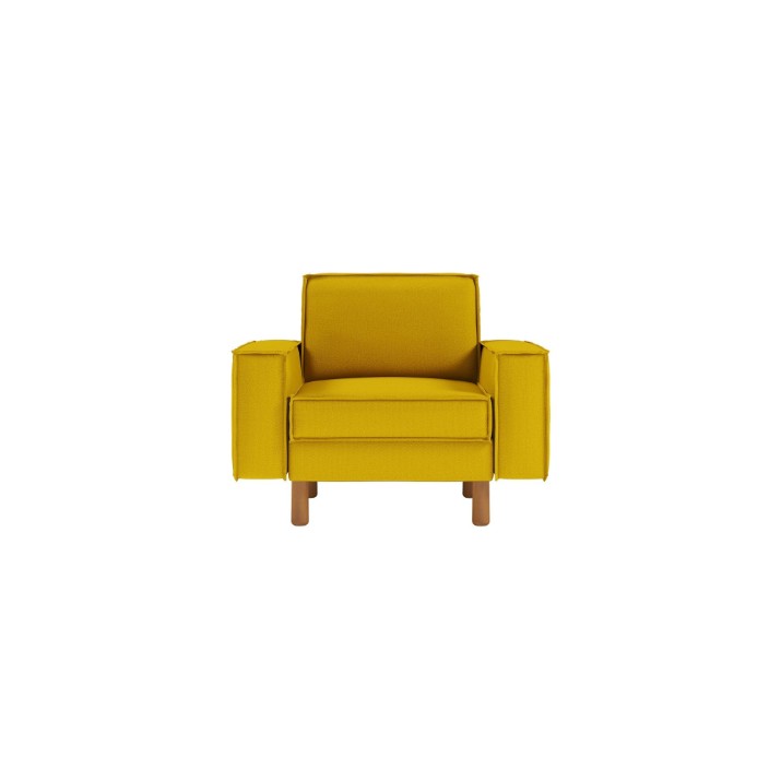 Fotoliu Atelier Del Sofa Sparrow 1 Sunflower Walnut