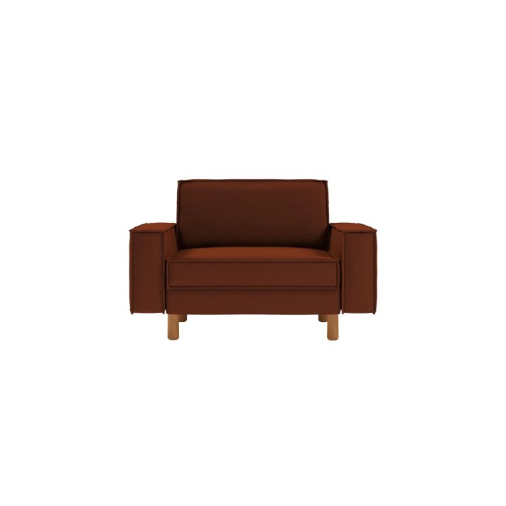 Fotoliu Atelier Del Sofa Sparrow Loveseat Tile Red Walnut