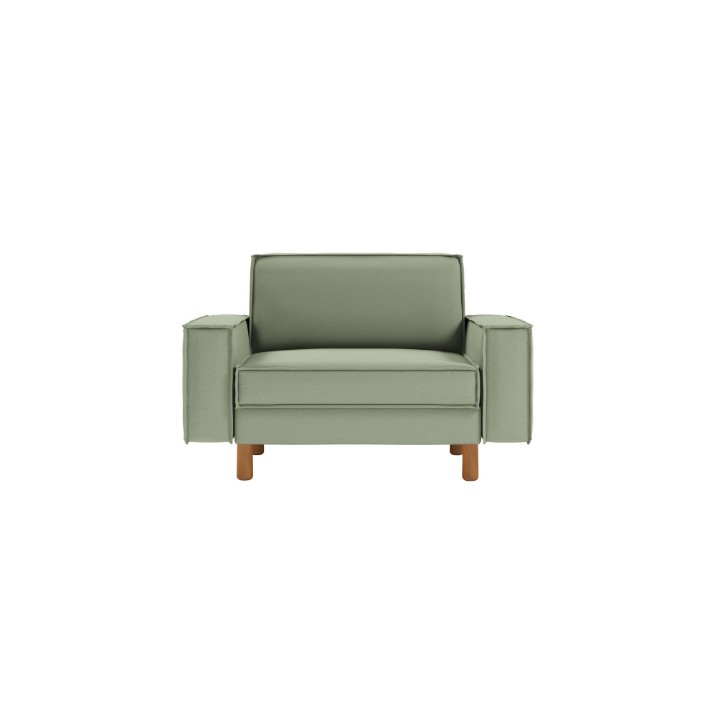 Кресло Atelier Del Sofa Sparrow Loveseat Sea Green Walnut