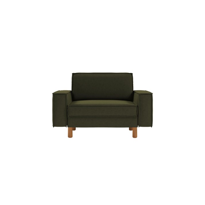 Кресло Atelier Del Sofa Sparrow Loveseat Oil Green Walnut