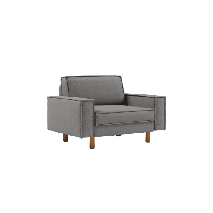 Fotoliu Atelier Del Sofa Sparrow Loveseat Obsidian Walnut