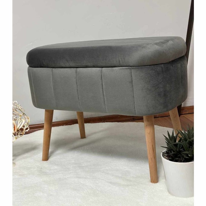 Пуф Atelier Del Sofa Mini Oslo Anthracite