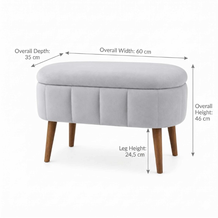 Fotoliu moale Atelier Del Sofa Mini Oslo Grey