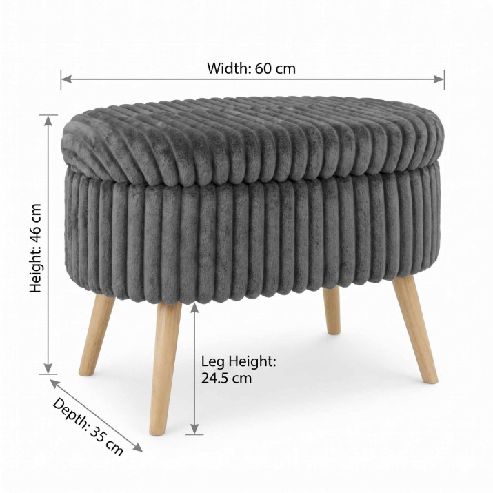 Fotoliu moale Atelier Del Sofa Mini Oslo Linen Anthracite