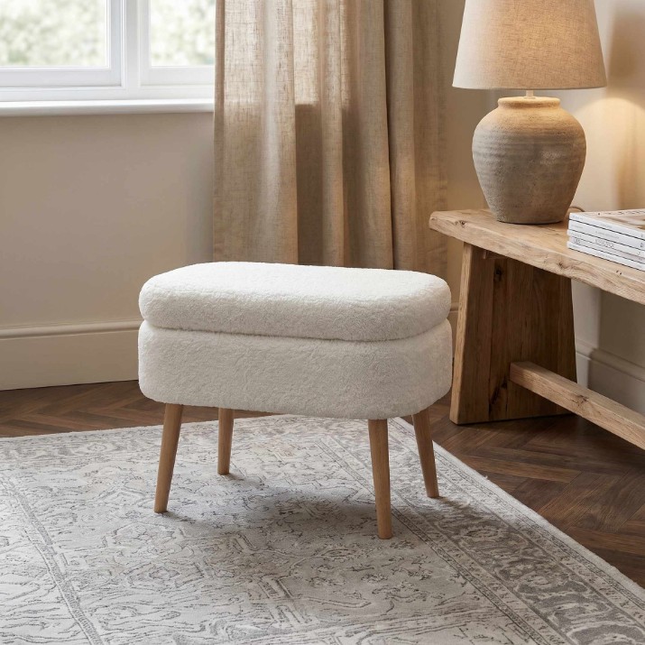 Пуф Atelier Del Sofa Mini Oslo White