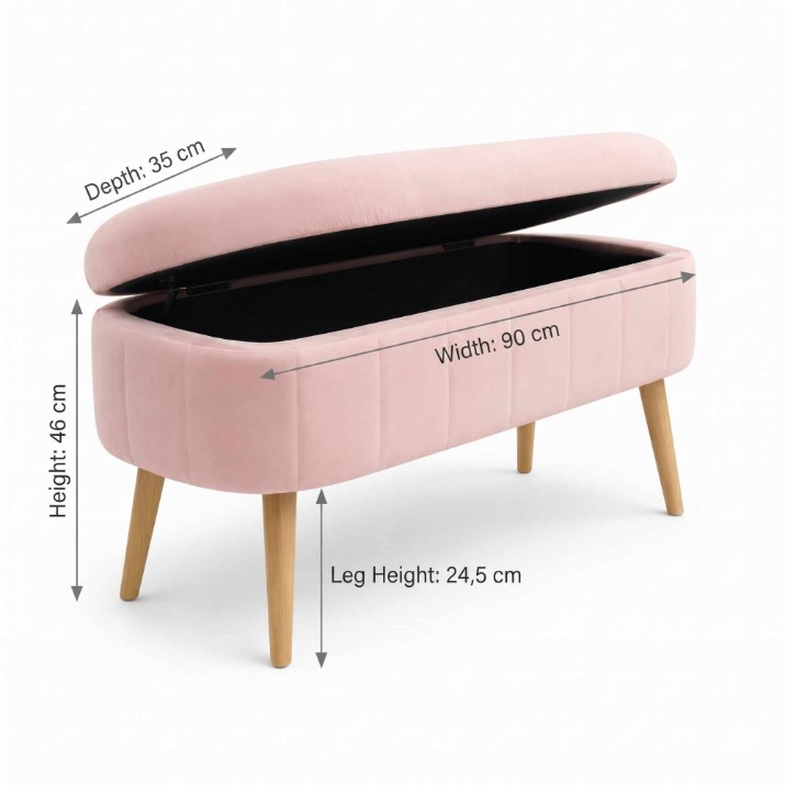 Пуф Atelier Del Sofa Oslo Babyface Pink
