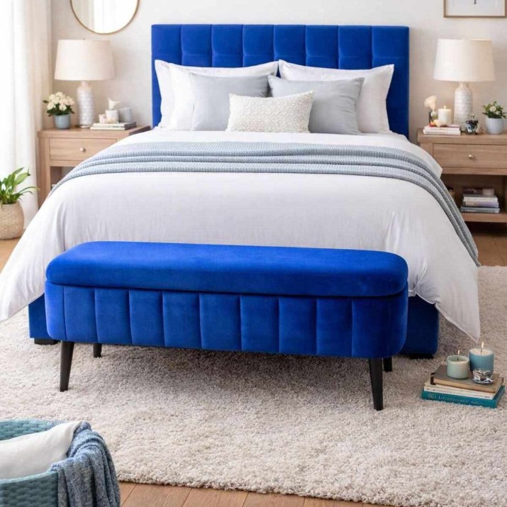 Пуф Atelier Del Sofa Oslo Babyface Sax Blue
