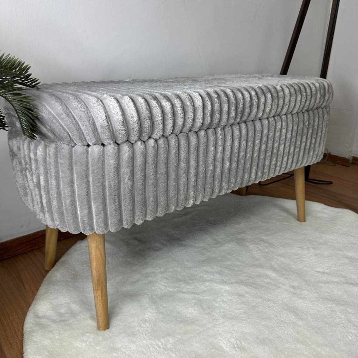 Пуф Atelier Del Sofa Oslo Linen Toscano Grey