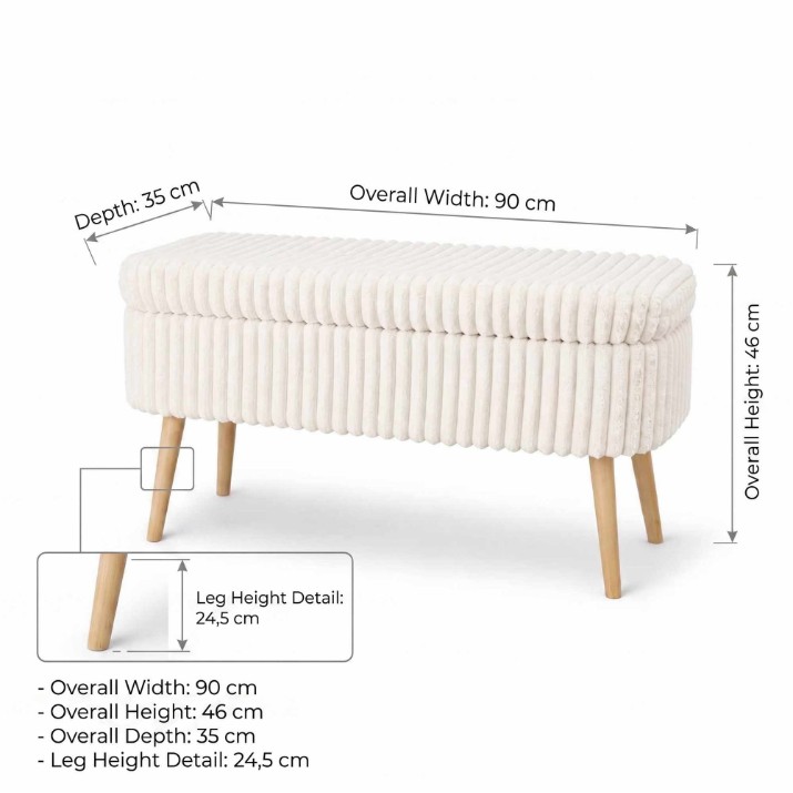 Пуф Atelier Del Sofa Oslo Linen Toscano Cream