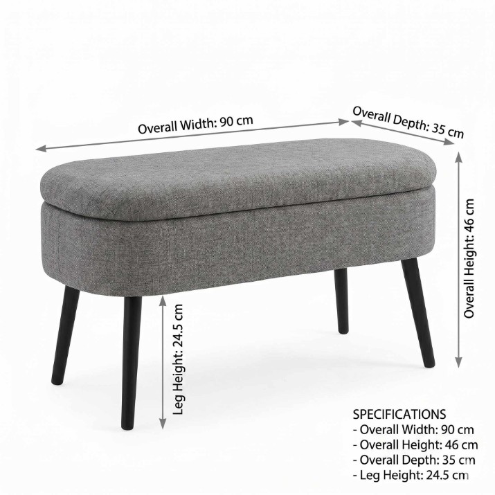 Fotoliu moale Atelier Del Sofa Oslo Linen Grey