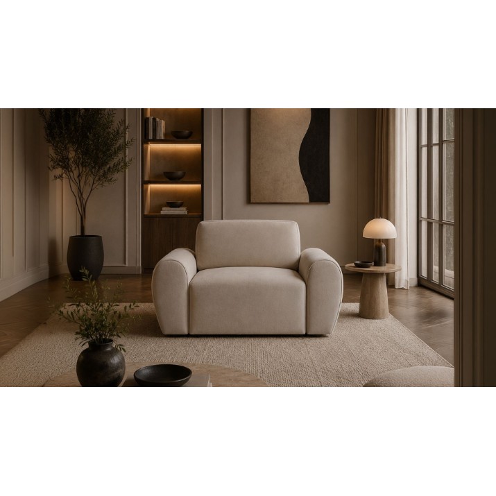 Кресло Atelier Del Sofa Mono P Ecru