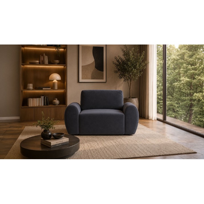 Fotoliu Atelier Del Sofa Mono P Petrol Blue