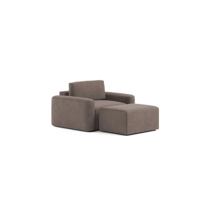 Fotoliu moale Atelier Del Sofa Mono Brown