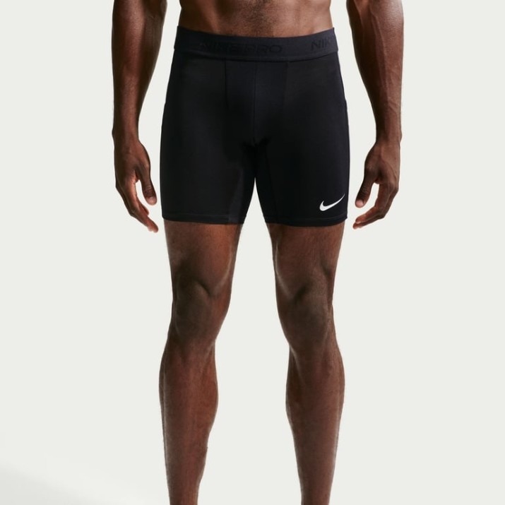 Pantaloni scurți pentru bărbați Nike Pro Dri-Fit Black/White, s.XL