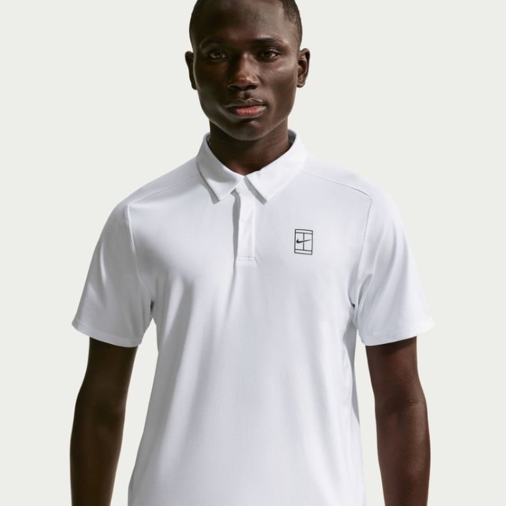 Polo Nike Court Advantage Dri-FIT Tennis White/Black, s.L