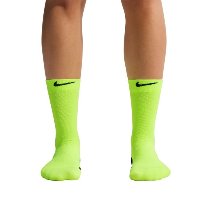 Женские носки Nike Run Midweight Volt/Black/Black, s.S