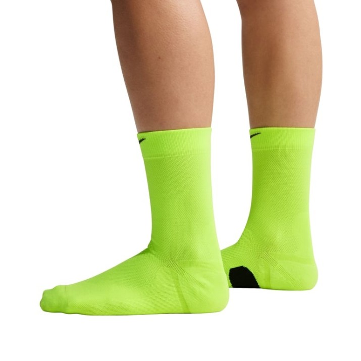 Женские носки Nike Run Midweight Volt/Black/Black, s.M