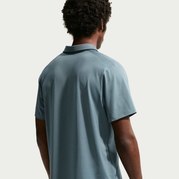 Поло Nike Court Advantage Dri-FIT Tennis Mineral Slate/White, s.M