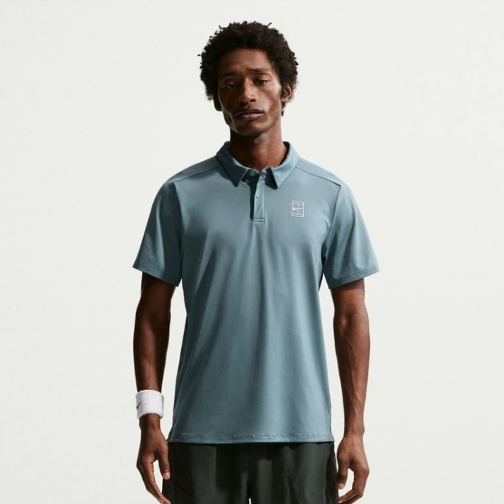 Поло Nike Court Advantage Dri-FIT Tennis Mineral Slate/White, s.S