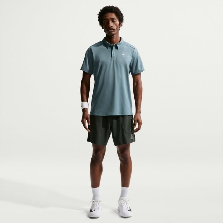 Поло Nike Court Advantage Dri-FIT Tennis Mineral Slate/White, s.S