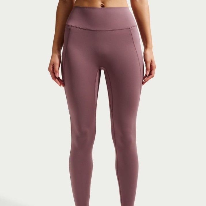 Jambiere damă Nike Universa High-Waisted 7|8 Tattoo/Burgundy Crush, s.S