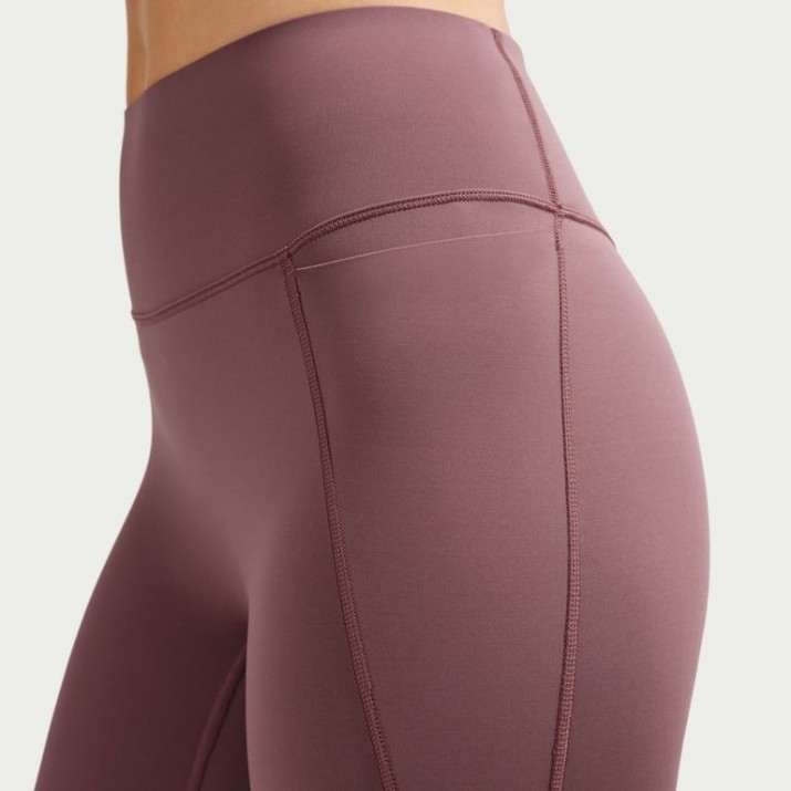 Jambiere damă Nike Universa High-Waisted 7|8 Tattoo/Burgundy Crush, s.S