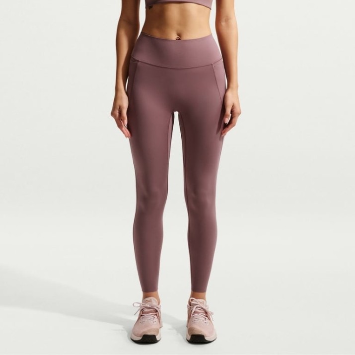 Jambiere damă Nike Universa High-Waisted 7|8 Tattoo/Burgundy Crush, s.M