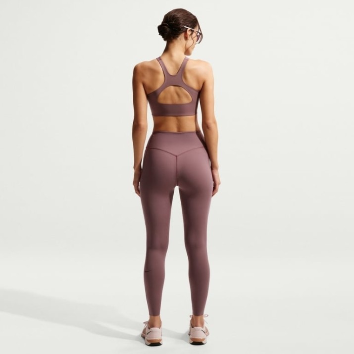 Jambiere damă Nike Universa High-Waisted 7|8 Tattoo/Burgundy Crush, s.M