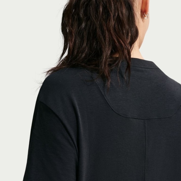 Tricou de dame Nike One Relaxed Black/White, s.XL