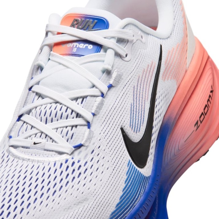 Adidași pentru bărbați Nike Vomero 18 White/Racer Blue/Atomic Pink/Black, s.45