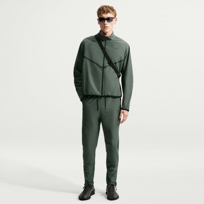 Pantaloni spotivi pentru bărbați Nike Tech Dri-FIT Shori Knit Camo Green/Black, s.XL