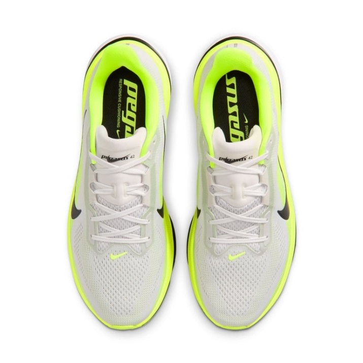 Adidași pentru bărbați Nike Pegasus 42 Photon Dust/Volt/White/Black, s.42.5