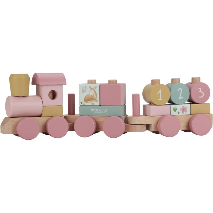 Кубики Little Dutch Wild Flowers (4337)