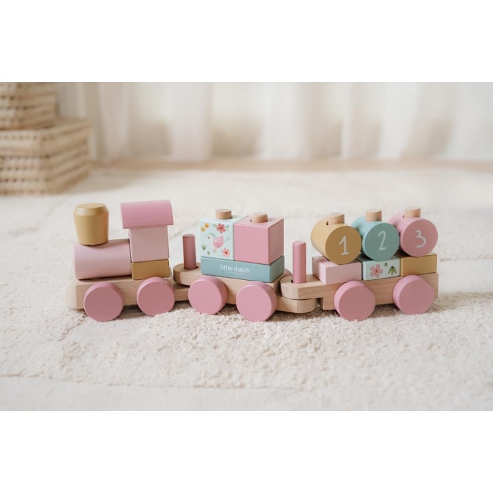 Кубики Little Dutch Wild Flowers (4337)