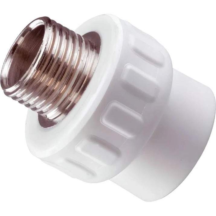 Фитинг Kalde FE PPR d20x1/2M White (22509)