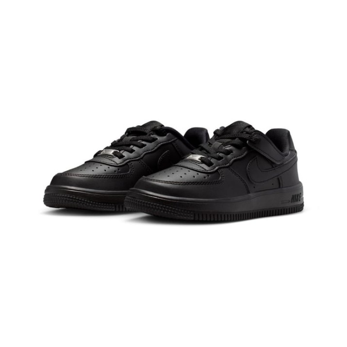 Ghete pentru copii Nike Force 1 Low EasyOn Black, s.32