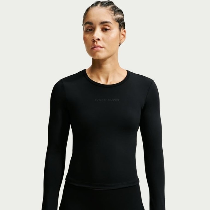 Hanorac damă Nike Pro Sculpt Keely Hodgkinson Dri-FIT  Black/Linen, s.L
