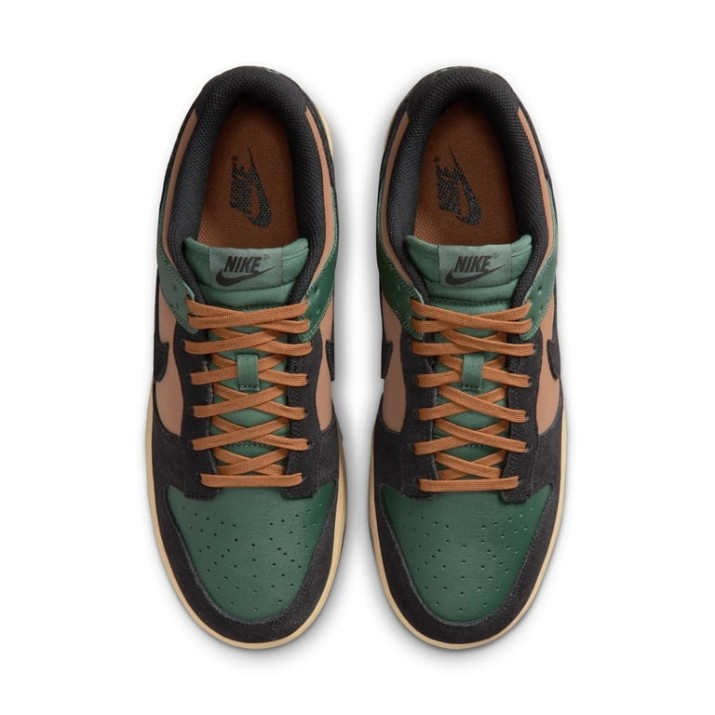 Кеды мужские Nike Dunk Low Retro Fir/Black/Light British Tan/Sesame, s.42