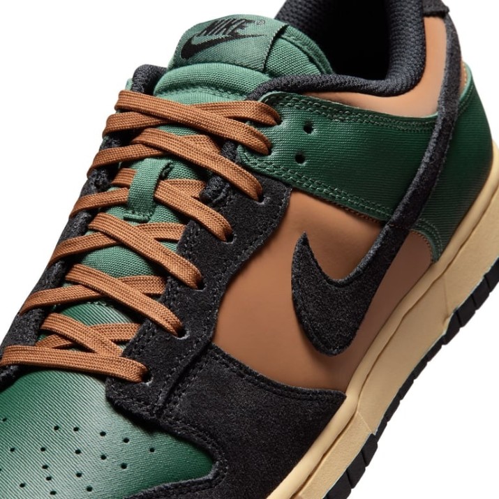 Кеды мужские Nike Dunk Low Retro Fir/Black/Light British Tan/Sesame, s.42
