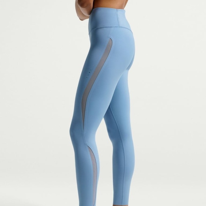 Jambiere damă Nike Universa High-Waisted 7|8 Work Blue/Chambray/New Slate, s.S