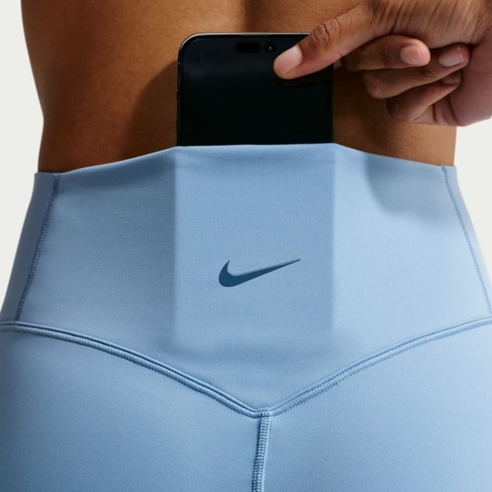 Женские леггинсы Nike Universa High-Waisted 7|8 Work Blue/Chambray/New Slate, s.S