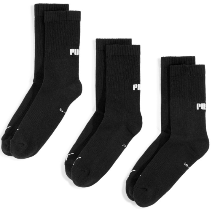 Сiorapi pentru dame Puma Cushioned Next Crew 3P Black, s.39-42