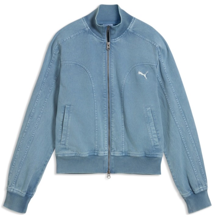 Женская олимпийка Puma Future.Puma.Archive Washed Twill Cool Blue, s.L
