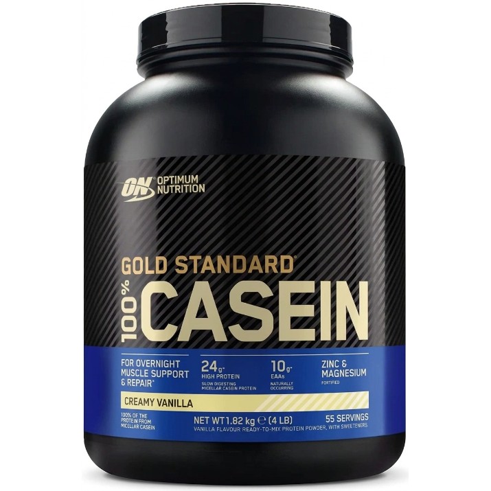 Протеин Optimum Nutrition Gold Standard 100% Casein Creamy Vanilla 1820g
