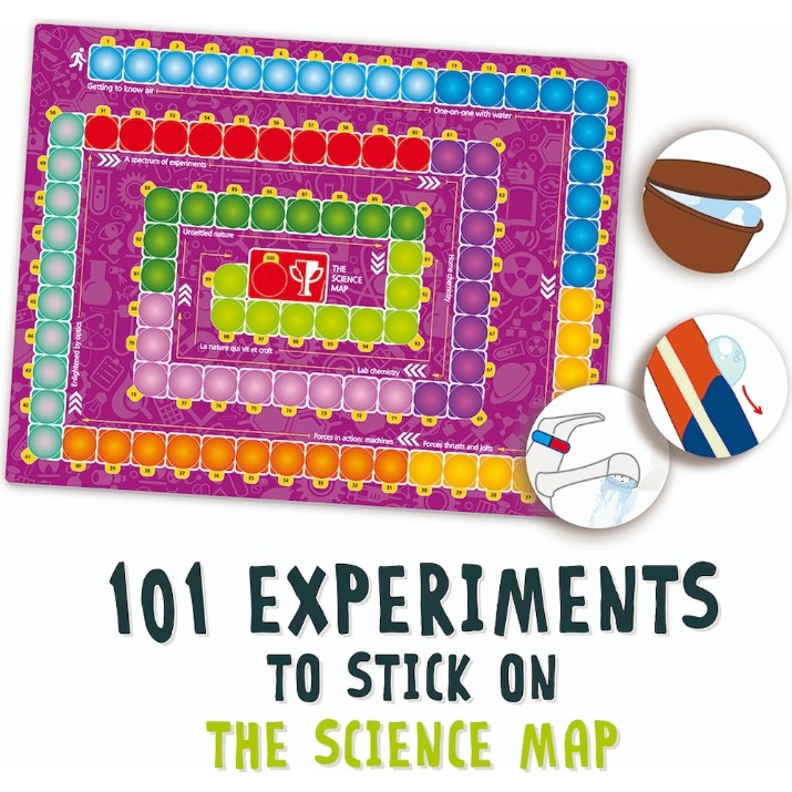 Set de cercetare pentru copii Lisciani Super Lab: 101 Experiments (EN69330)