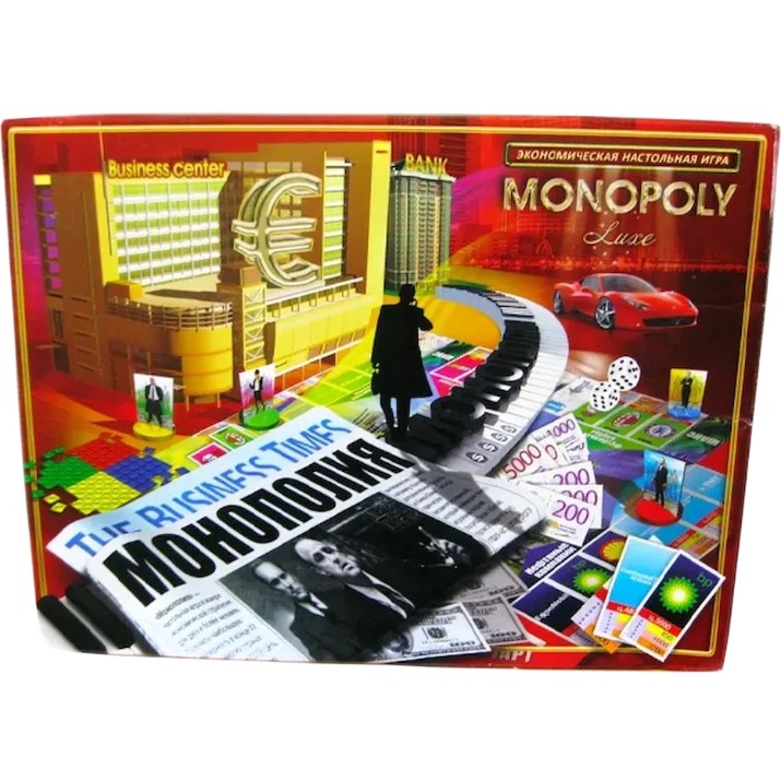 Joc educativ de masa Danko Toys Monopolist (19440)