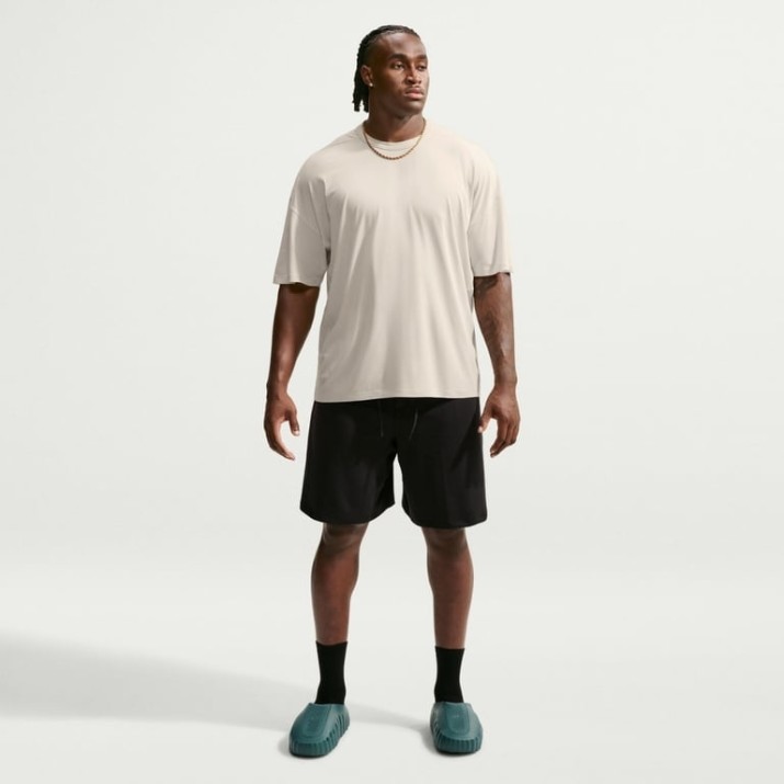 Tricou bărbătesc Nike 24.7 ImpossiblySoft Light Light Orewood Brown/Sail/Light Iron Ore, s.XL